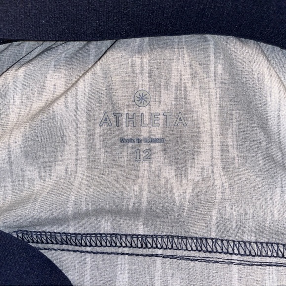 Athleta Ikat Anywhere Strapless Dress SZ 12 - Picture 7 of 8